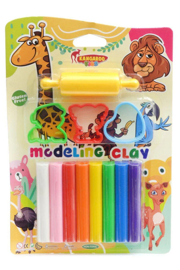 0-20-05947.jpg Kids Art Modeling Clay Kit, Non Toxic, Reusable, No Dry, Creativity, Fun Clay