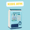 Kids' Money Box – Password & Fingerprint Save Safe
