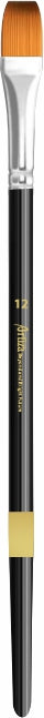 Paint Brush Flat - Black - Artiza