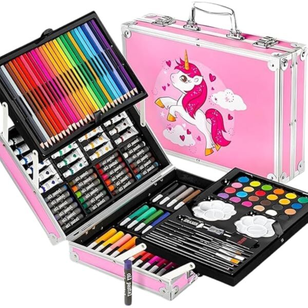 Colouring Kit 145Pcs Brief Case Shape