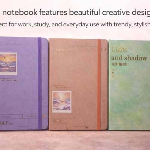 1f86cb5e-91de-4b9a-81f3-87b2bd5cbead.jpg Notebooks Vintage-Style Hardcover with Elastic Closure