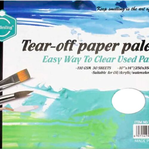 Tear Off Paper Palette - 10x14" - 30Sheets - 110g - Keepsmiling