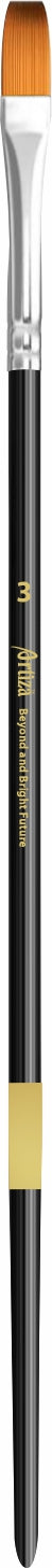 Paint Brush Flat - Black - Artiza