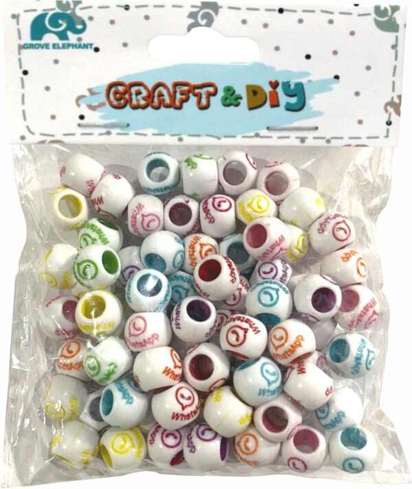 5_3eb57a2c-4471-47e0-8416-02403aee0e82.jpg Art & Craft Whatsapp Beads - Multicolour - 7868