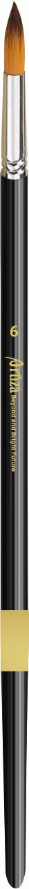 Paint Brush Round - Black - Artiza
