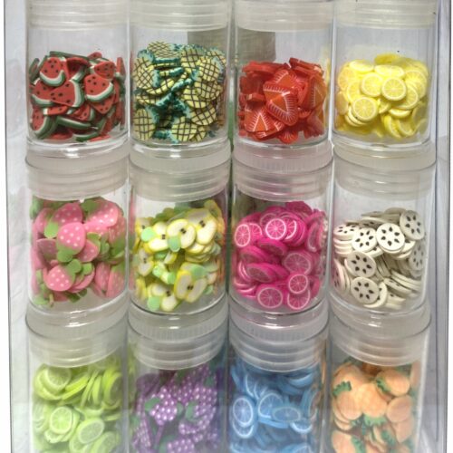 Confetti 12Pcs Pvc Pack - Multicolour