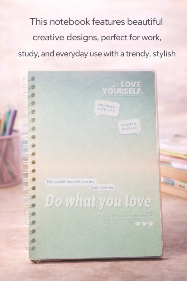 Spiral Notebook "Love Yourself"