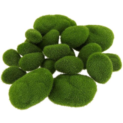 81ZPdH7v9kL.jpg Artificial Grass Stone - Green set of 3 pcs