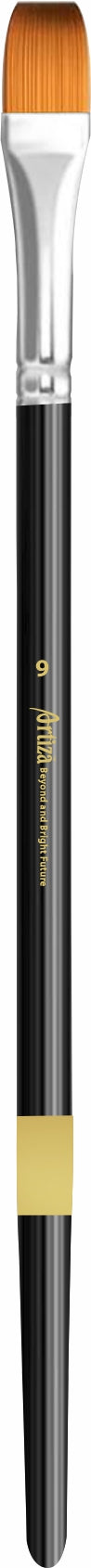 Paint Brush Flat - Black - Artiza