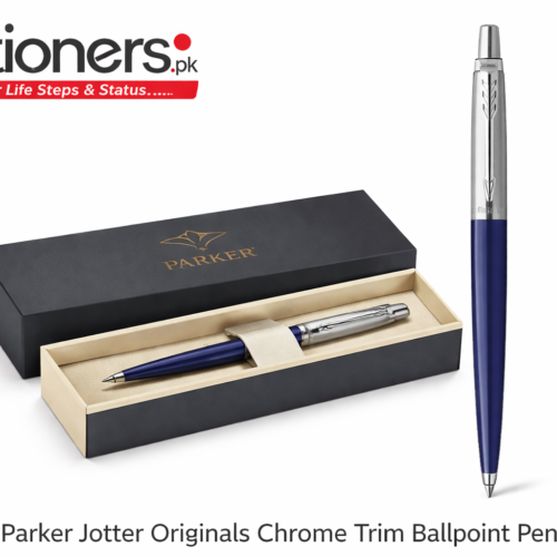 ChatGPT_Image_Jan_27_2026_07_17_22_PM.png Parker Jotter Originals Chrome Trim Ballpoint Pen