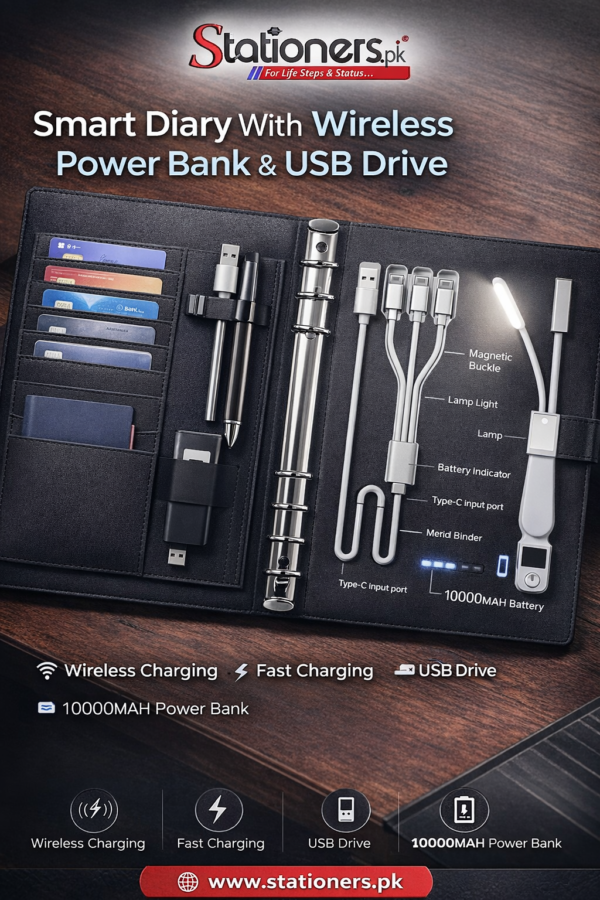 ChatGPT_Image_Jan_31_2026_10_50_04_AM.png Smart Diary With Wireless Power Bank & USB Drive