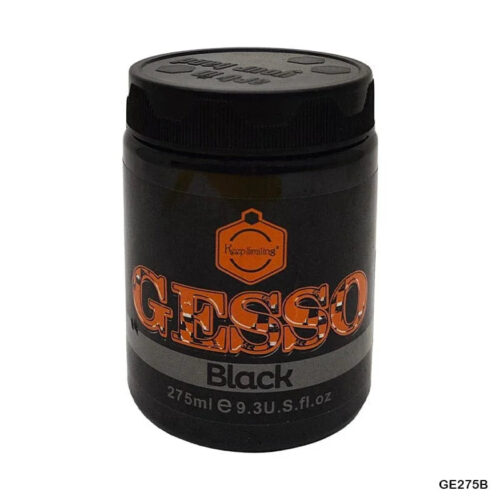 acrylic-gesso-black-275ml-ge275b-other-material-42346371219669.jpg Gesso Black 275ml (GE-275B) - Keep Smiling