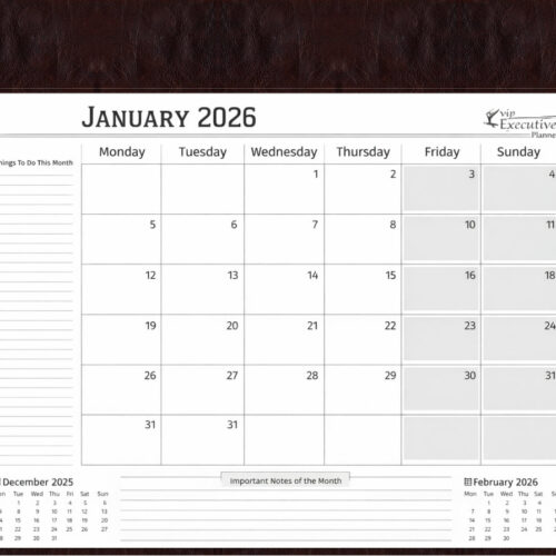 Table Planner Rexin Base