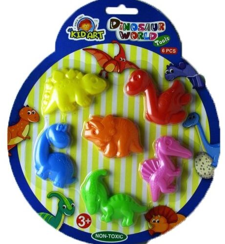 Buy Modeling Clay Tool 6Pcs (DN-6) Dinosaur - Multicolour Online In Pakistan
