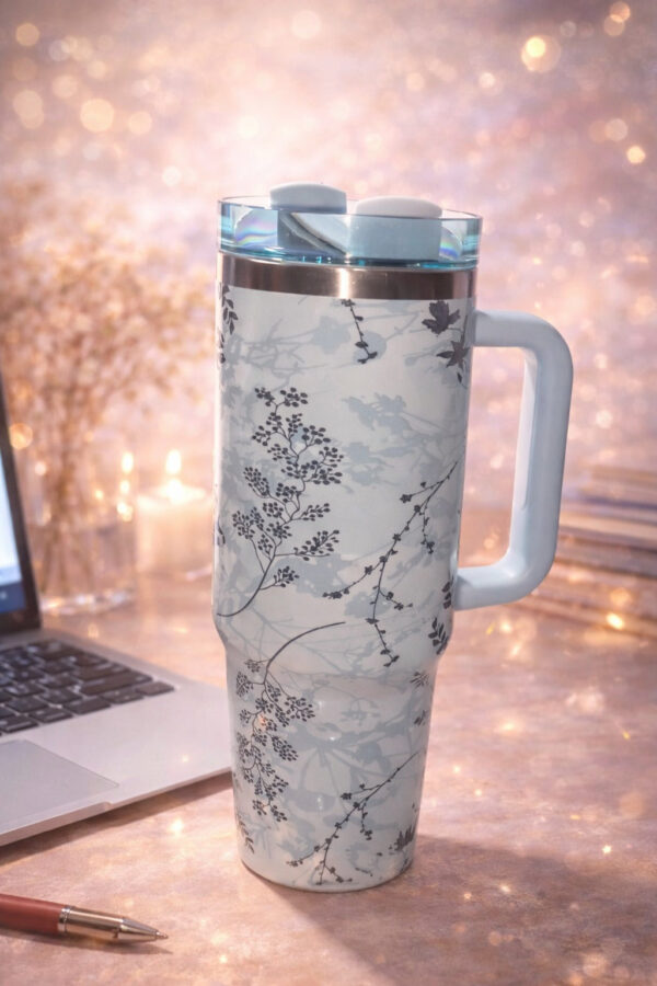 Elegant Floral Stainless Steel waer bottle - Tumbler