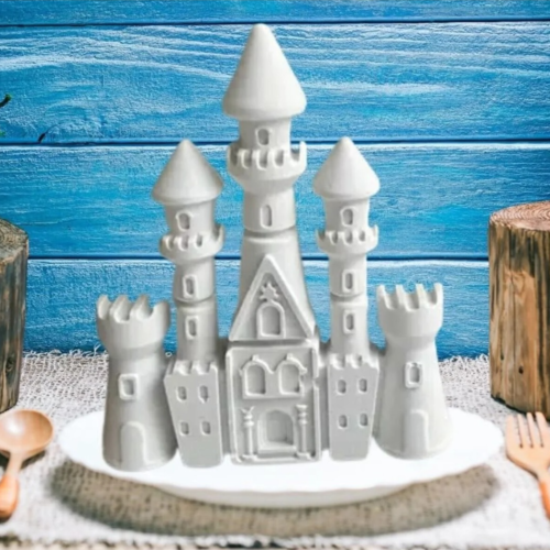Bungalow Castle, House children's painting activity set