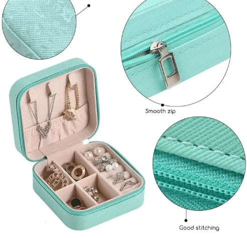 Portable EMPTY Jewellery Storage Box for Travel & Daily Use